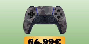 DualSense gray camo controller for PS5 is 10 euros cheaper on Amazon DualSense gray camo controller for PS5 is 10 euros cheaper on Amazon