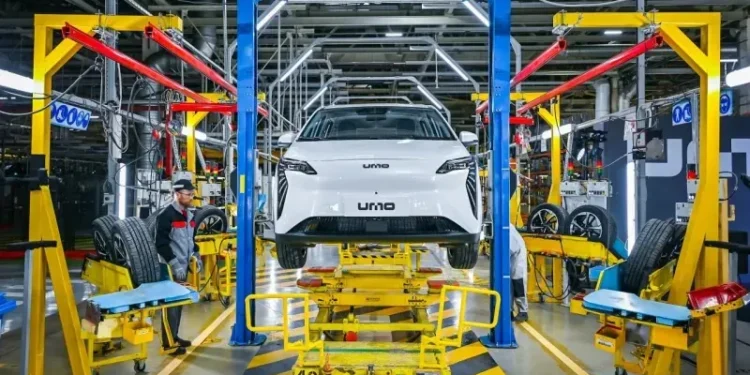 Electric crossover UMO 5 with Yandex technology launched in Russia Electric crossover UMO 5 with Yandex technology launched in Russia