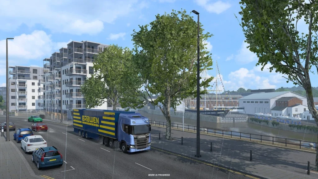 Euro Truck Simulator 2 shows off updated Bristol
