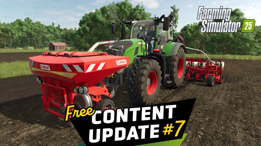 Farming Simulator 25: Free Update #1 7. Fill the game with Sola tricks Farming Simulator 25: Free Update #1 7. Fill the game with Sola tricks