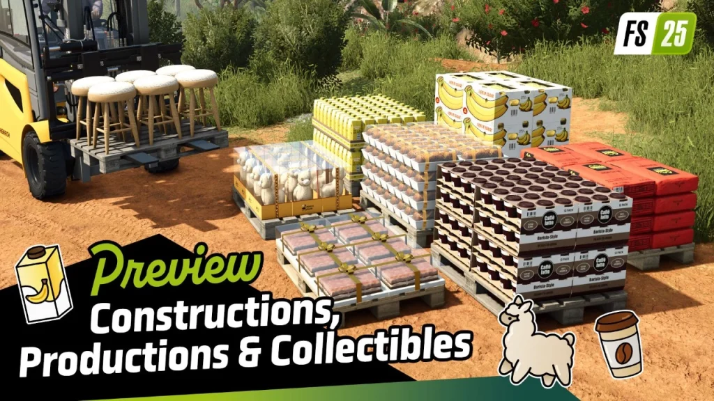 Farming Simulator 25 will expand coffee, banana and alpaca production Farming Simulator 25 will expand coffee, banana and alpaca production