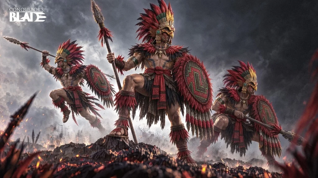 From Asians to Aztecs Straight: Conqueror’s Blade Developer Presents Season 28 “Aztecs: Eclipse” From Asians to Aztecs Straight: Conqueror’s Blade Developer Presents Season 28 “Aztecs: Eclipse”