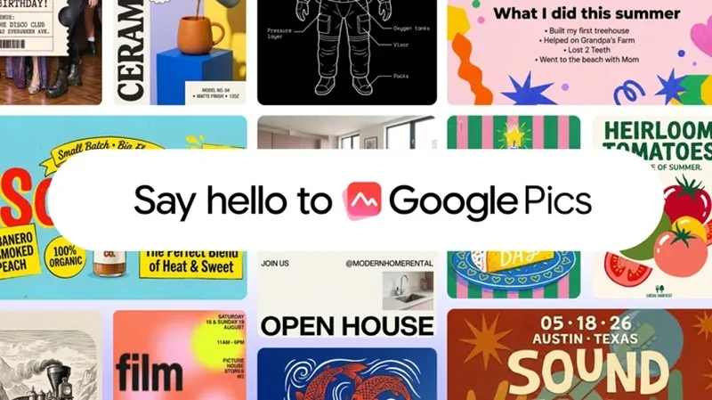 Google Pics launches artificial intelligence graphics editor to challenge Canva Google Pics launches artificial intelligence graphics editor to challenge Canva