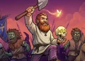 Graveyard Guardian 2 turns the job of a cemetery guardian into a massive zombie war Graveyard Guardian 2 turns the job of a cemetery guardian into a massive zombie war