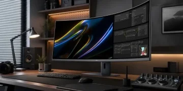 HKC launches 43.8-inch Apocalypse 43H180C curved gaming monitor with unusual 24:9 aspect ratio