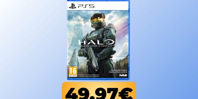 Halo: Campaign Evolved for PS5 costs 49 euros using a coupon on Amazon