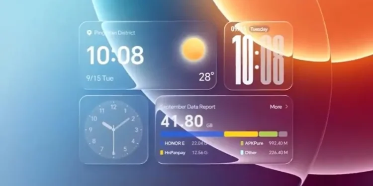 Honor copies Apple again: MagicOS 11 launches “liquid glass” design Honor copies Apple again: MagicOS 11 launches “liquid glass” design