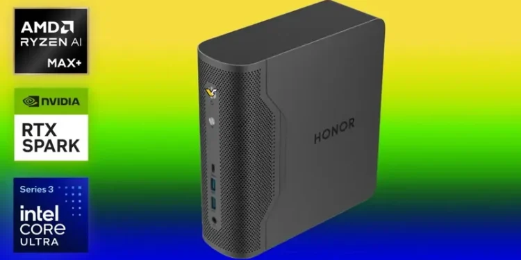 Honor launches a 2-liter workstation equipped with Nvidia RTX Spark and 128 GB of memory Honor launches a 2-liter workstation equipped with Nvidia RTX Spark and 128 GB of memory