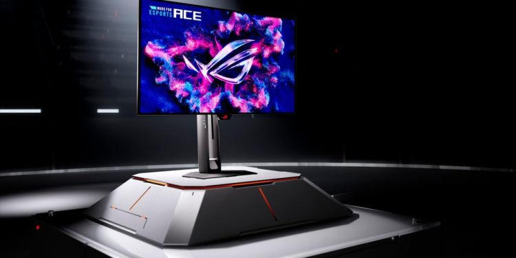 LG: This is the first 720 Hz full HD OLED panel, ASUS ROG will have it