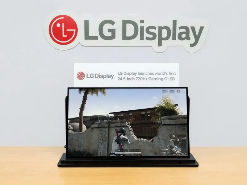LG launches the world’s first 24.5-inch OLED display with 720Hz refresh rate LG launches the world’s first 24.5-inch OLED display with 720Hz refresh rate