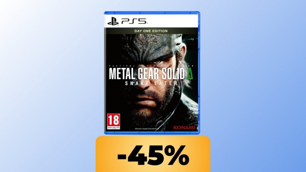 Metal Gear Solid Delta: Snake Eater is 45% off on Amazon, making it (almost) the lowest price ever Metal Gear Solid Delta: Snake Eater is 45% off on Amazon, making it (almost) the lowest price ever