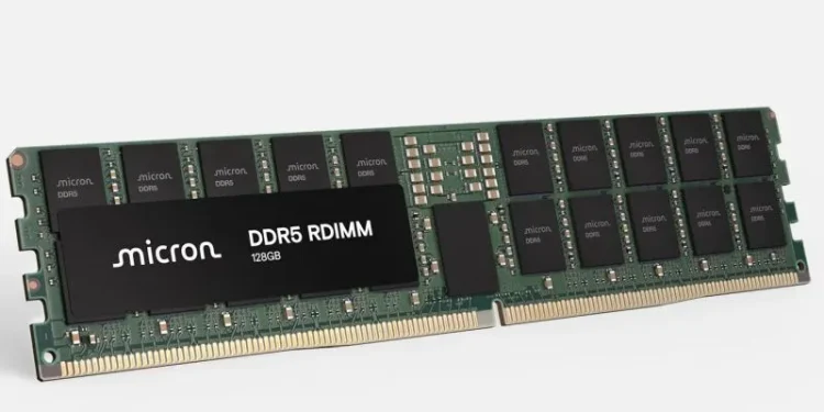 Micron creates half-terabyte DDR5 stick Micron creates half-terabyte DDR5 stick