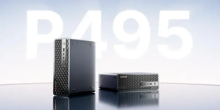 Mini PC for ,399: Minisforum workstation with Ryzen AI Max+ Pro 495, 192 GB of memory and 2 TB SSD Mini PC for ,399: Minisforum workstation with Ryzen AI Max+ Pro 495, 192 GB of memory and 2 TB SSD