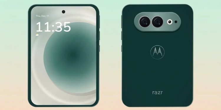 Motorola is also targeting wide formats: here are the first images of the new leaflet