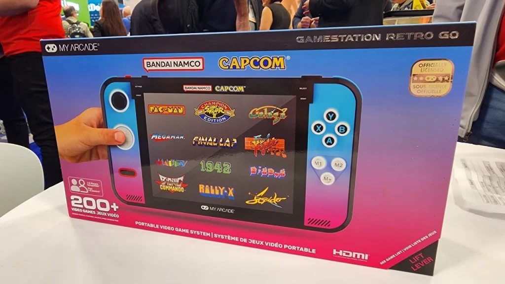 My Arcade’s Gamestation Retro Go retro game console includes CAPCOM and BANDAI NAMCO games, priced at 0, and will be released on October 31st My Arcade’s Gamestation Retro Go retro game console includes CAPCOM and BANDAI NAMCO games, priced at 0, and will be released on October 31st