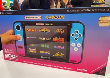 My Arcade’s Gamestation Retro Go retro game console includes CAPCOM and BANDAI NAMCO games, priced at 0, and will be released on October 31st