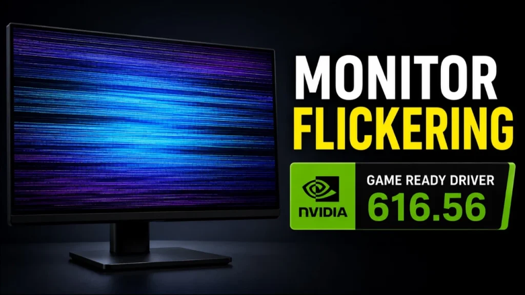 New NVIDIA driver 616.56 causes screen flickering on 8-bit monitors New NVIDIA driver 616.56 causes screen flickering on 8-bit monitors