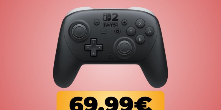 Nintendo Switch 2 Pro controller is 20 euros cheaper and at an all-time low price on Amazon