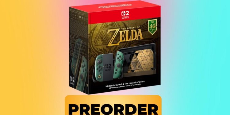 Nintendo Switch 2 The Legend of Zelda 40th Anniversary Special Edition is available for pre-order on Amazon Nintendo Switch 2 The Legend of Zelda 40th Anniversary Special Edition is available for pre-order on Amazon