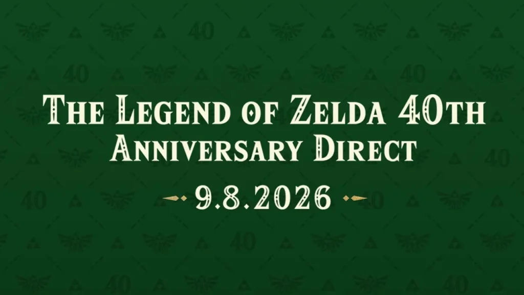 Nintendo will hold a “Legend of Zelda 40th Anniversary Face-to-face” event on September 8, and a regular face-to-face meeting on September 9 Nintendo will hold a “Legend of Zelda 40th Anniversary Face-to-face” event on September 8, and a regular face-to-face meeting on September 9