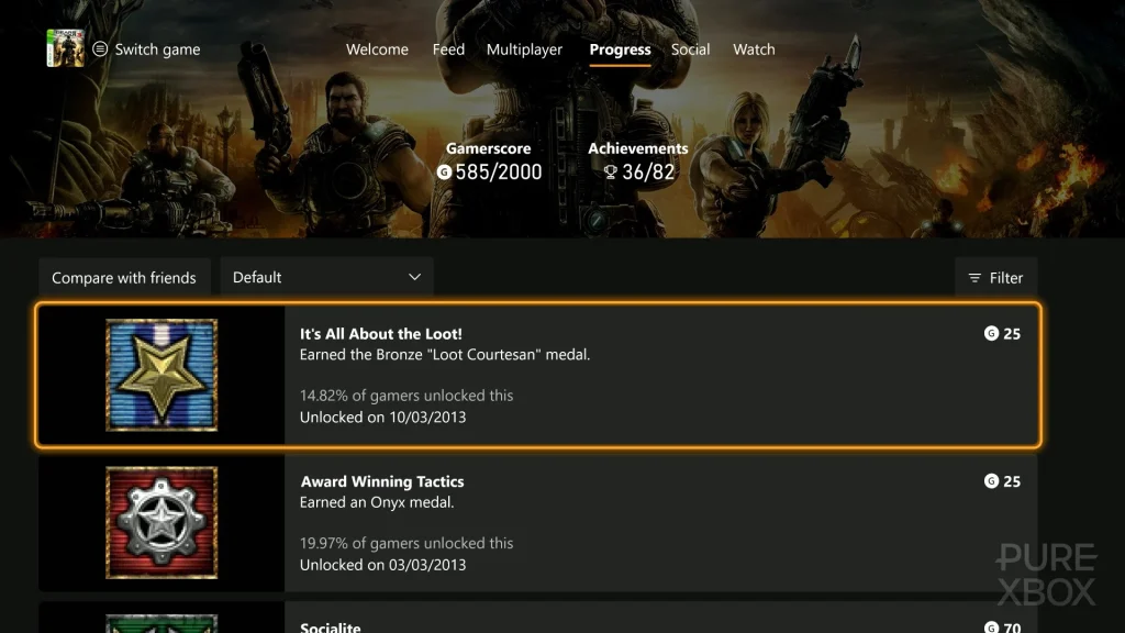 On Xbox Series X | New features to facilitate interface customization On Xbox Series X | New features to facilitate interface customization