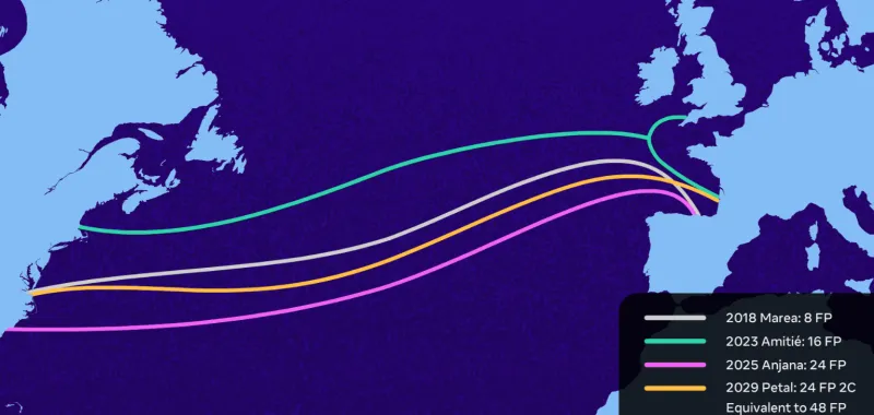 Petabit Across the Atlantic: Meta✴ Announces Ultra-High-Speed ​​Submarine Network Cable Petal