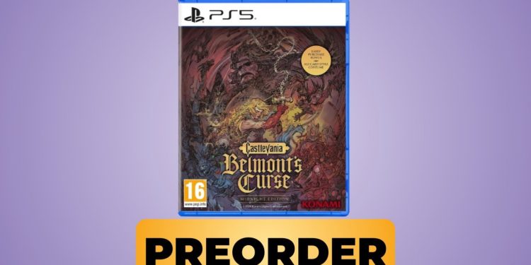 Pre-order Castlevania: The Belmont’s Curse for PS5 directly on Amazon: Released October 15