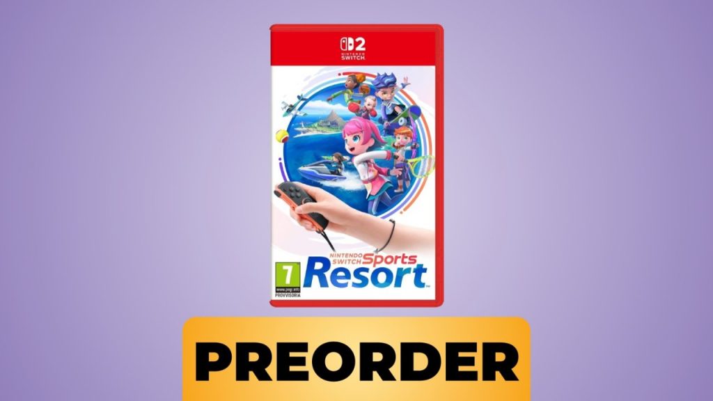 Pre-order Nintendo Switch Sports Resort directly on Amazon: Released October 22