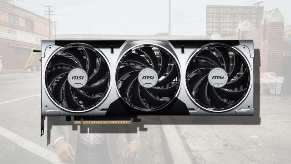 RTX 5080 burns out after launching DLSS 5 in GTA 5