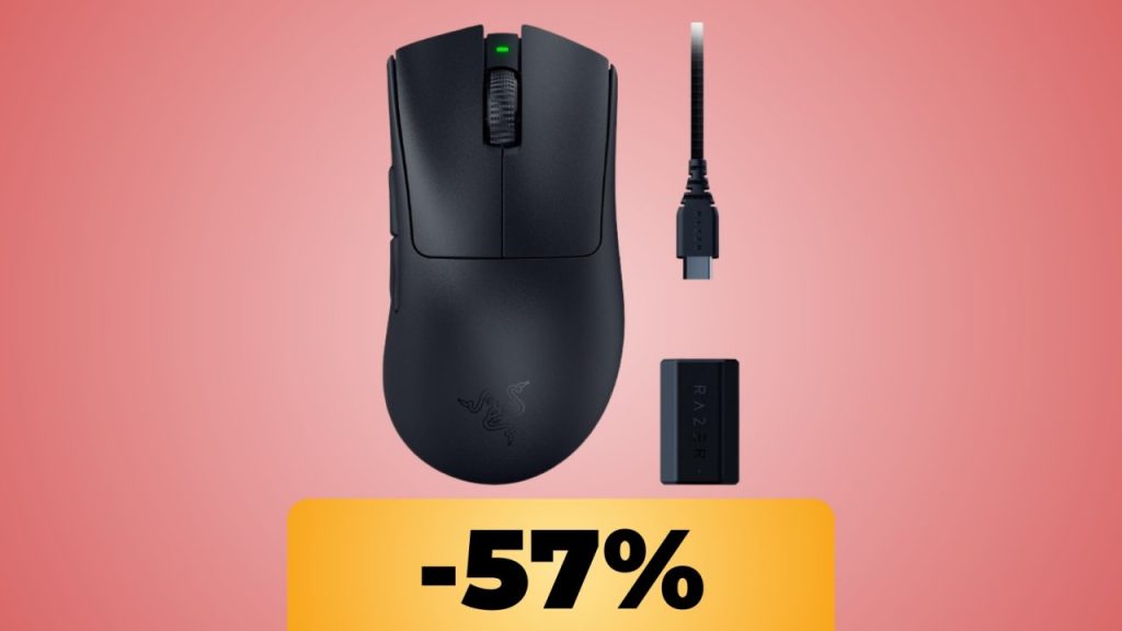 Razer DeathAdder V3 Pro Gaming Mouse 57% Off: Price Drops to All-Time Low Razer DeathAdder V3 Pro Gaming Mouse 57% Off: Price Drops to All-Time Low