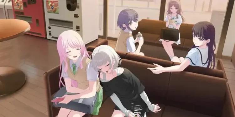 Rhythm game BanG Dream! Our notes are now available on mobile devices
