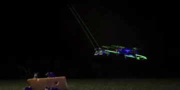 Scientists have installed antennas on drones and taught them to use touch to navigate around obstacles. Scientists have installed antennas on drones and taught them to use touch to navigate around obstacles.