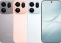 Shown is the Oppo Find X10 smartphone with a pair of 20-megapixel cameras and the Find X10 E model with three 50-megapixel cameras Shown is the Oppo Find X10 smartphone with a pair of 20-megapixel cameras and the Find X10 E model with three 50-megapixel cameras