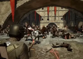 Shown off 12 minutes of Kingmakers gameplay, where machine guns meet knights