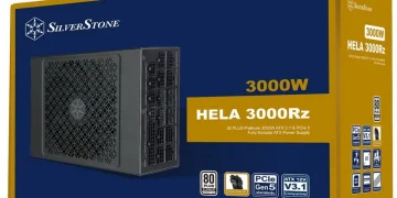 SilverStone launches 3000W HELA 3000Rz power supply – can handle 4 RTX 5090