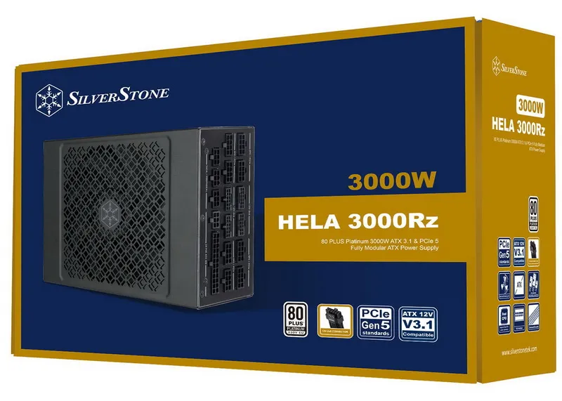 SilverStone launches 3000W HELA 3000Rz power supply – can handle 4 RTX 5090 SilverStone launches 3000W HELA 3000Rz power supply – can handle 4 RTX 5090
