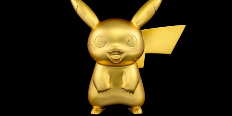 Solid gold Pokémon figurine worth nearly 9,000 euros arrives Solid gold Pokémon figurine worth nearly 9,000 euros arrives
