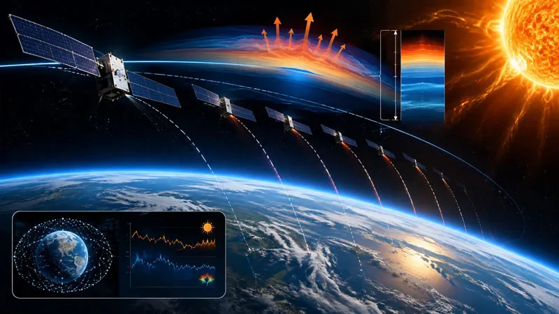 Starlink satellites turn into global barometer — they help study Earth’s atmosphere Starlink satellites turn into global barometer — they help study Earth’s atmosphere