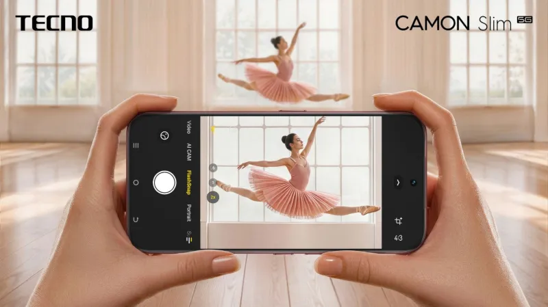 TRANSSION launches original design thin and light smartphone Camon Slim 5G TRANSSION launches original design thin and light smartphone Camon Slim 5G