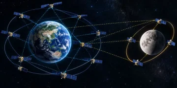 The Chinese have figured out how to make an anchor on the moon for autonomous navigation of Earth’s GPS satellites The Chinese have figured out how to make an anchor on the moon for autonomous navigation of Earth’s GPS satellites