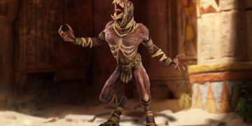 The Egyptian enemies in Tomb Raider: Legacy of Atlantis can’t read hieroglyphs, but they enjoy killing people The Egyptian enemies in Tomb Raider: Legacy of Atlantis can’t read hieroglyphs, but they enjoy killing people