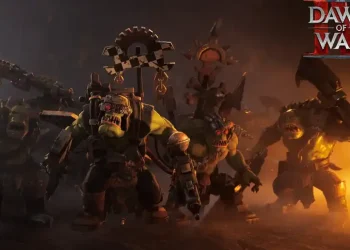 The developers of Warhammer 40,000: Dawn of War IV show off a “2 vs. 2” format for online matches