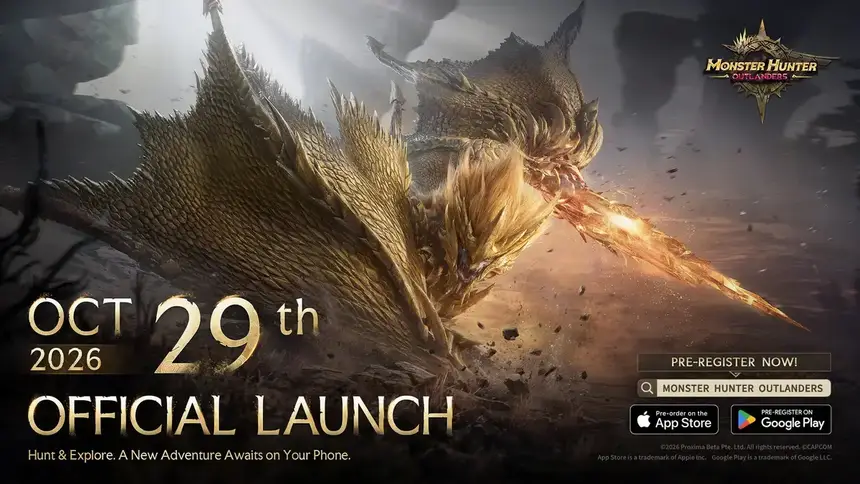 The exact release date for mobile action game Monster Hunter Outlanders has been announced The exact release date for mobile action game Monster Hunter Outlanders has been announced