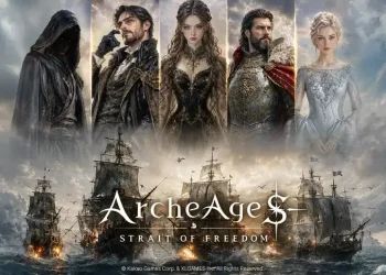 The first original painting of MMORPG “Archae Age S: Free Straits” has been released