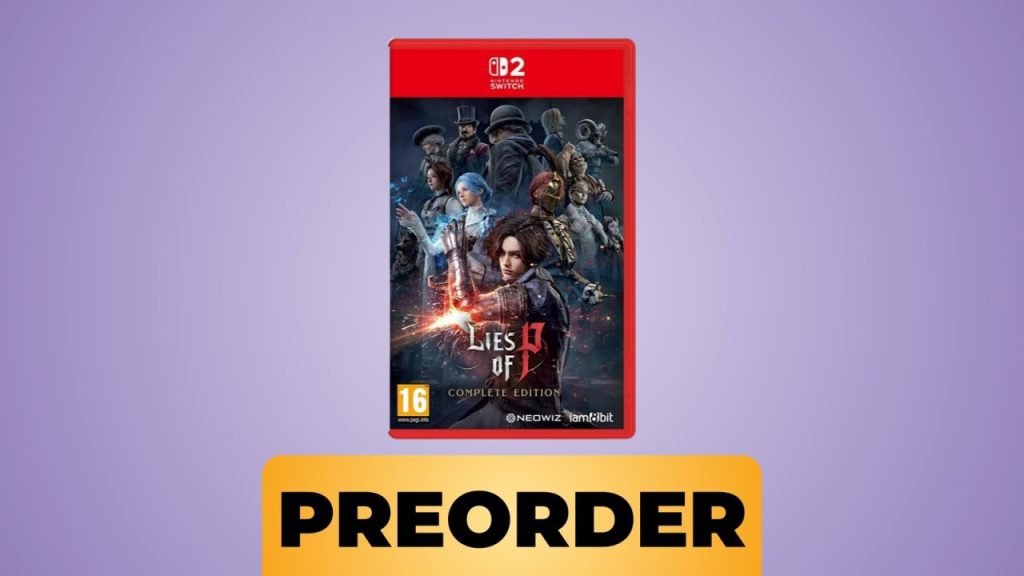 The full version of The Lie of P will be released this Friday: pre-order your Switch 2 copy on Amazon The full version of The Lie of P will be released this Friday: pre-order your Switch 2 copy on Amazon