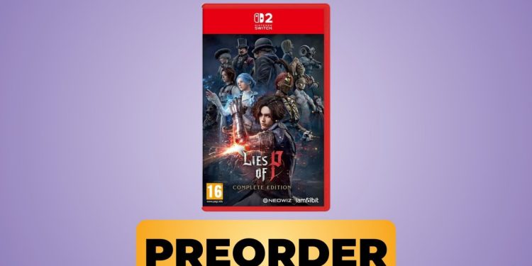 The full version of The Lie of P will be released this Friday: pre-order your Switch 2 copy on Amazon The full version of The Lie of P will be released this Friday: pre-order your Switch 2 copy on Amazon
