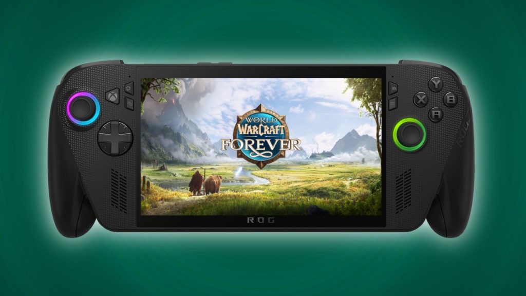 The network praised the performance of World of Warcraft: Forever on the Asus portable Xbox and the control via the game’s controller The network praised the performance of World of Warcraft: Forever on the Asus portable Xbox and the control via the game’s controller