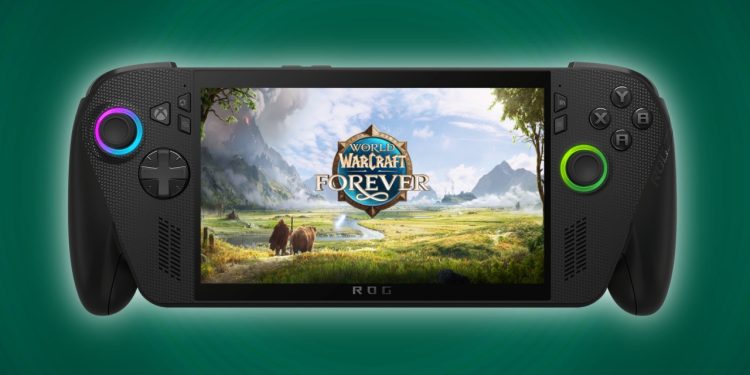 The network praised the performance of World of Warcraft: Forever on the Asus portable Xbox and the control via the game’s controller The network praised the performance of World of Warcraft: Forever on the Asus portable Xbox and the control via the game’s controller