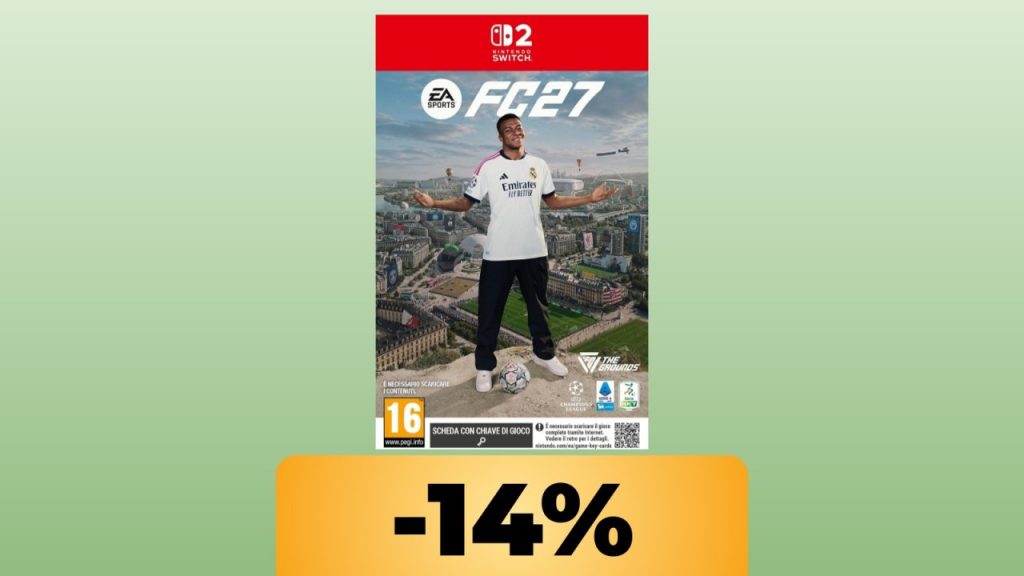 The price of EA Sports FC 27 for Nintendo Switch 2 has been reduced by 10 euros and is at an all-time low