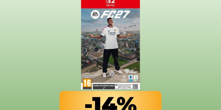 The price of EA Sports FC 27 for Nintendo Switch 2 has been reduced by 10 euros and is at an all-time low The price of EA Sports FC 27 for Nintendo Switch 2 has been reduced by 10 euros and is at an all-time low